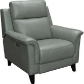 Kester Power Recliner in Lorenzo Mint Leather